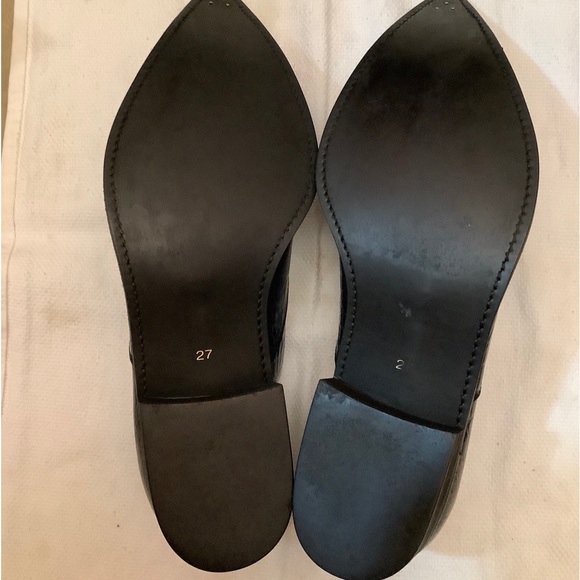 Comme Des Garçons Homme Plus SS15 Pointed Toe Leather Shoes Sz.27/9-US - Picture 12 of 13